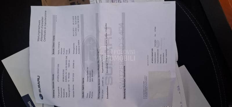 Subaru XV 1.6 auto.matik