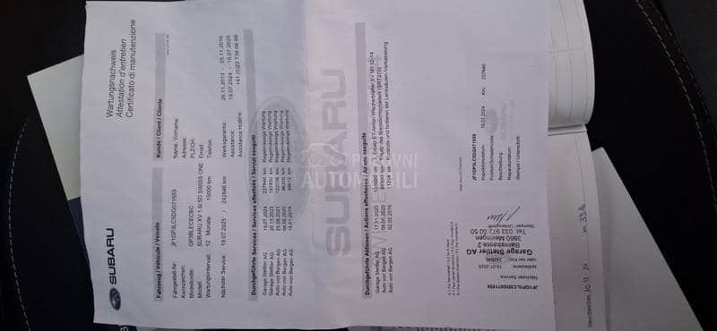 Subaru XV 1.6 auto.matik