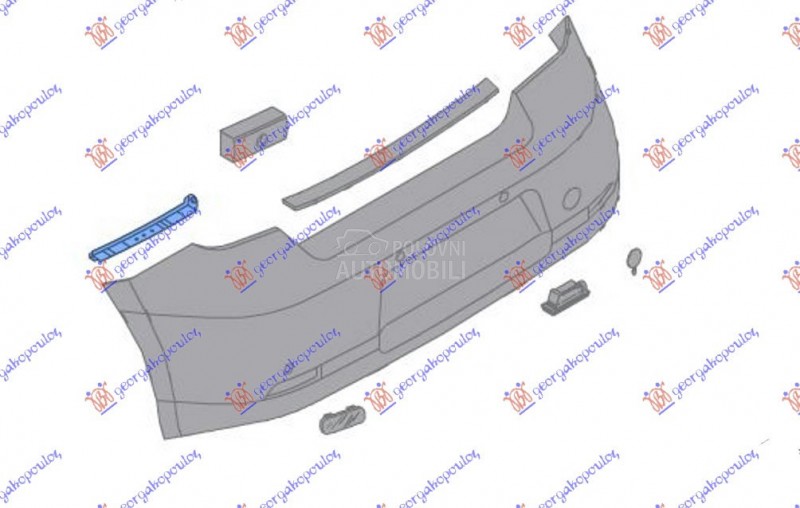 NOSAC ZADNJEG BRANIKA BOCNI PL