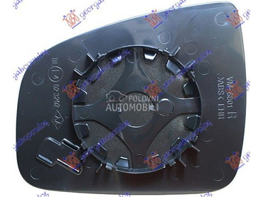 STAKLO RETROVIZORA (KONVEKSNO) za Dacia Sandero od 2012. do 2016. god.