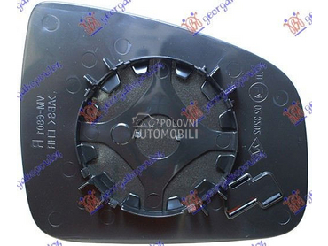 STAKLO RETROVIZORA (KONVEKSNO) za Dacia Sandero od 2012. do 2016. god.