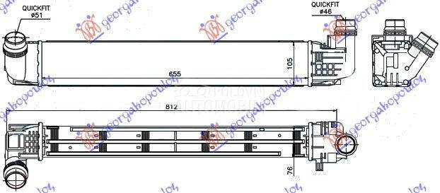 HLADNJAK INTERKULERA 1.5 DCi (
