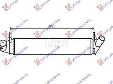HLADNJAK INTERKULERA 1.5 DCi ( za Dacia Sandero od 2008. do 2012. god.