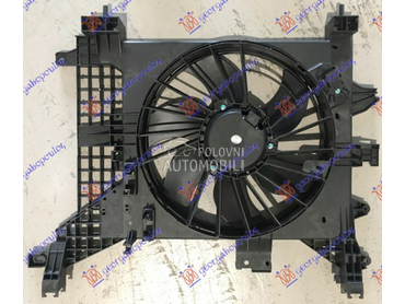 VENTILATOR KOMPLET (BENZIN/DIZ za Dacia Duster od 2010. do 2017. god.