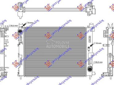 HLADNJAK MOTORA 1.5 DCI DIZEL za Dacia Logan od 2021. do 2025. god.