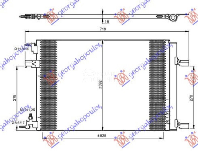 HLADNJAK KLIME BENZIN/DIZEL (5