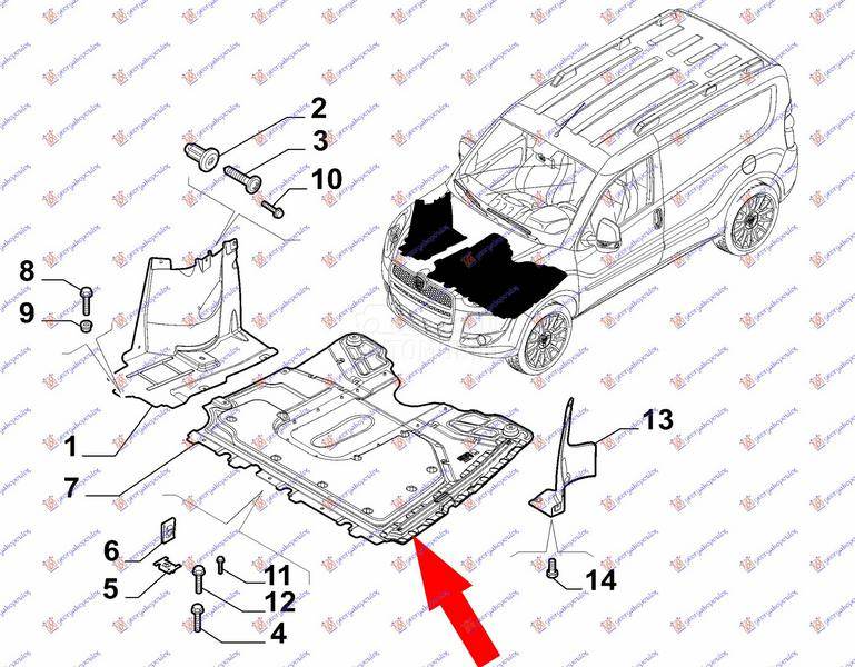 ZASTITA MOTORA PLASTICNA