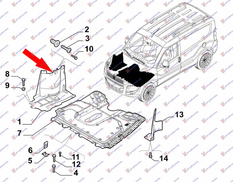 ZASTITA MOTORA PLASTICNA