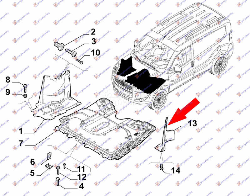 ZASTITA MOTORA PLASTICNA