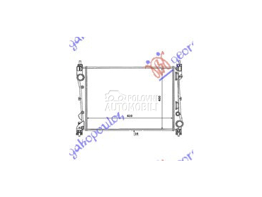 HLADNJAK MOTORA 1.4i 16V / 1.3 za Fiat Doblo od 2015. do 2025. god.