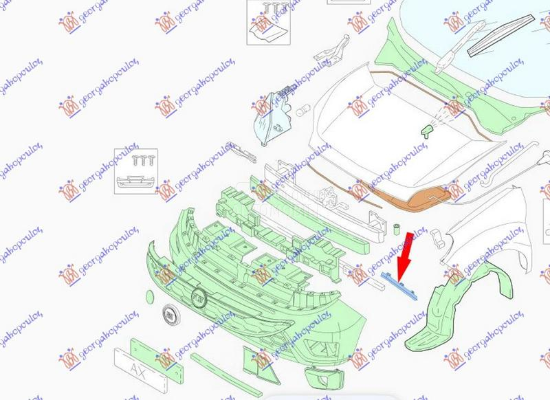 NOSAC PREDNJEG BRANIKA BOCNI P