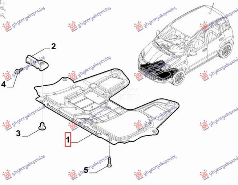 ZASTITA MOTORA PLASTICNA 1.0 (