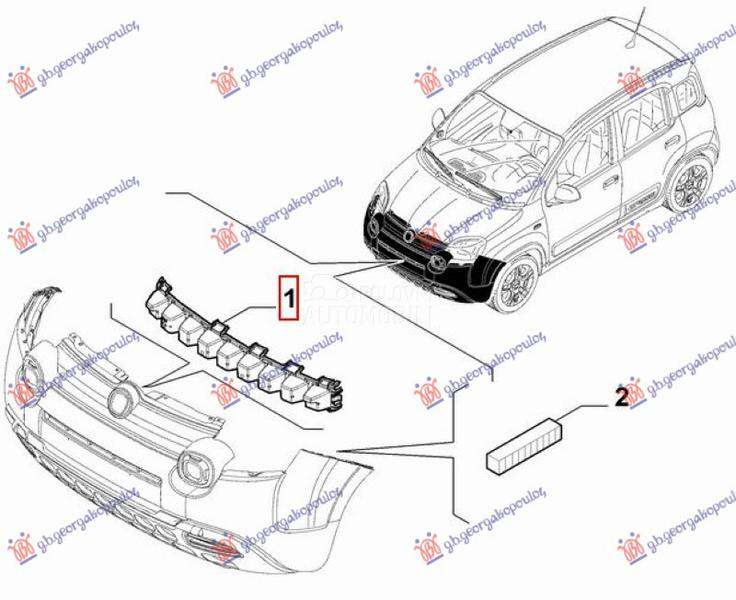 APSORBER PREDNJEG BRANIKA (CRO