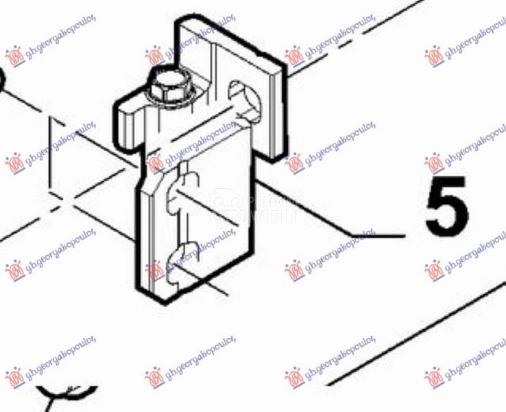 SARKA PREDNJIH/ZADNJI VRATA DO