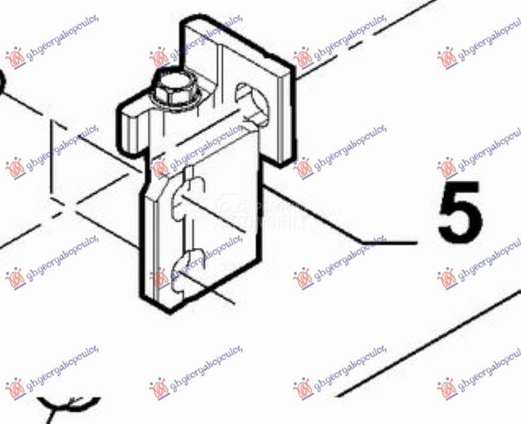SARKA PREDNJIH/ZADNJI VRATA DO