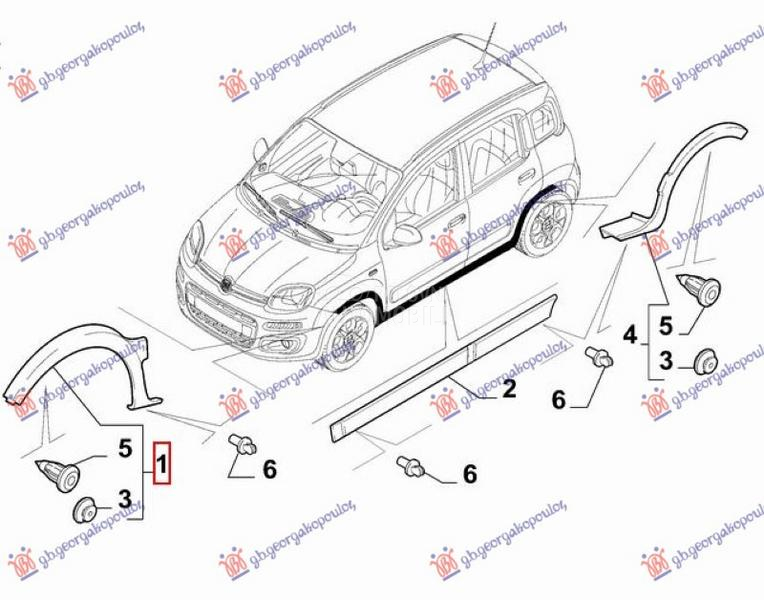 RUB PLASTICNI PREDNJEG BLATOBR