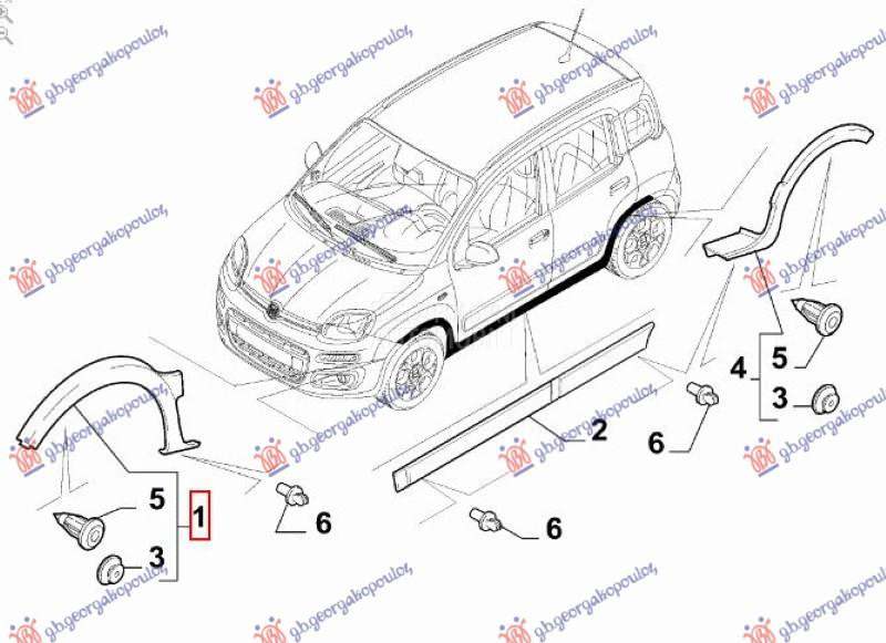 RUB PLASTICNI PREDNJEG BLATOBR