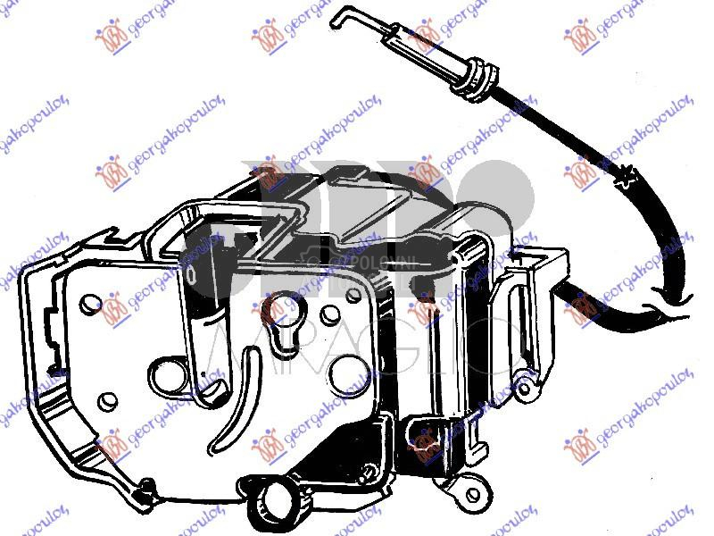 BRAVA ZADNJIH VRATA (CENTRALNO