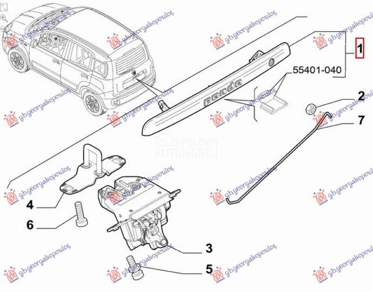 KVAKA GEPEK VRATA SPOLJASNJA (