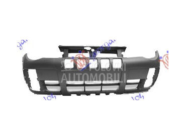 PREDNJI BRANIK MAT-CRNI za Fiat Strada od 2005. do 2014. god.