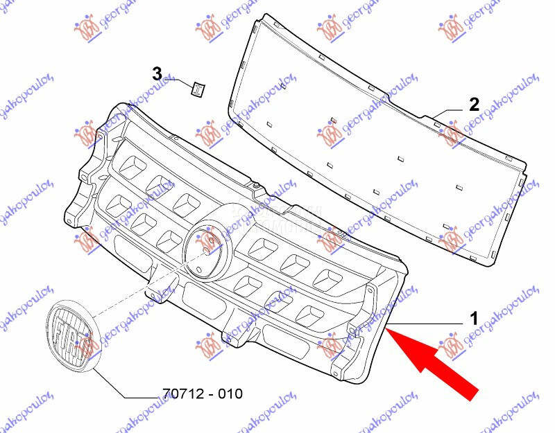 PVC MASKA HROM (ADVENTURE)