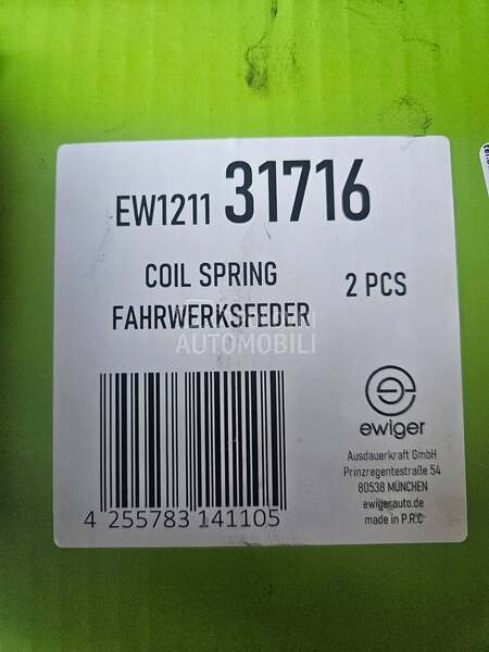 Opruga prednjeg amortizera