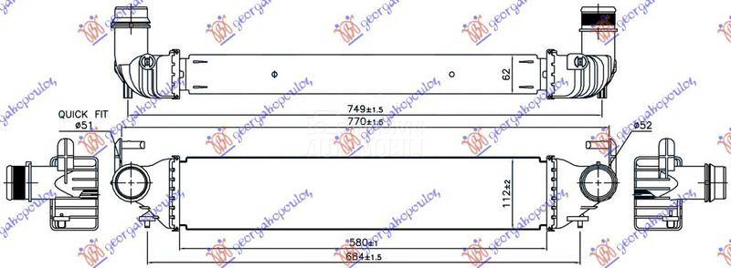 HLADNJAK INTERKULERA SVI MODEL