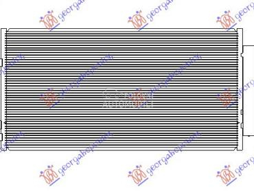 HLADNJAK KLIME 1.4i TURBO - 1. za Jeep Renegade od 2014. do 2018. god.