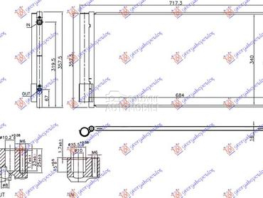 HLADNJAK KLIME 1.6i 16v BENZIN za Fiat 500X od 2015. do 2019. god.
