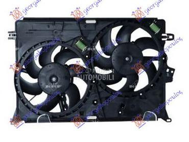 VENTILATOR (DUPLI) KOMPLET (BE za Jeep Renegade od 2018. do 2025. god.