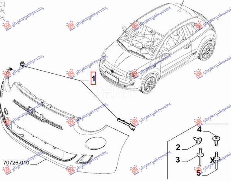 NOSAC PREDNJEG BRANIKA BOCNI P