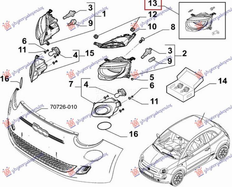 KOMPLET ZA POPRAVKU NOSACA (PR