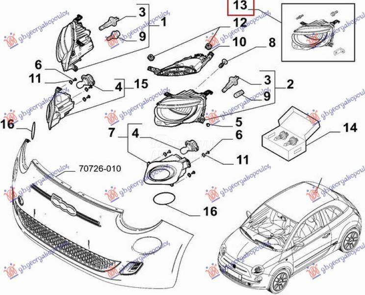 KOMPLET ZA POPRAVKU NOSACA (PR