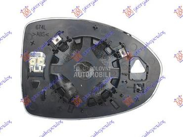 STAKLO RETROVIZORA SA GREJACEM za Fiat 500e od 2021. do 2025. god.