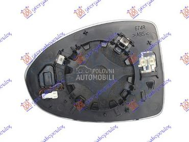 STAKLO RETROVIZORA SA GREJACEM za Fiat 500e od 2021. do 2025. god.