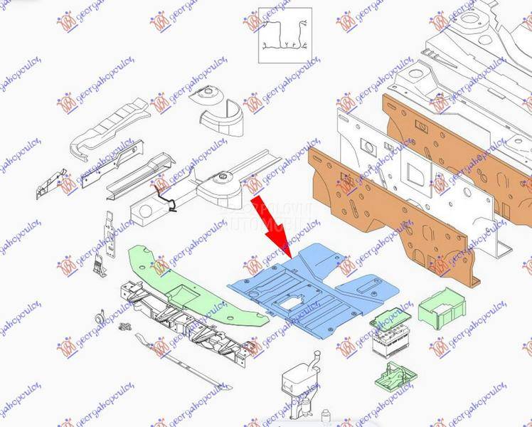 ZASTITA MOTORA PLASTICNA (A KV