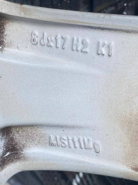 Aluminijumske felne Borbet 17" 5 x 108