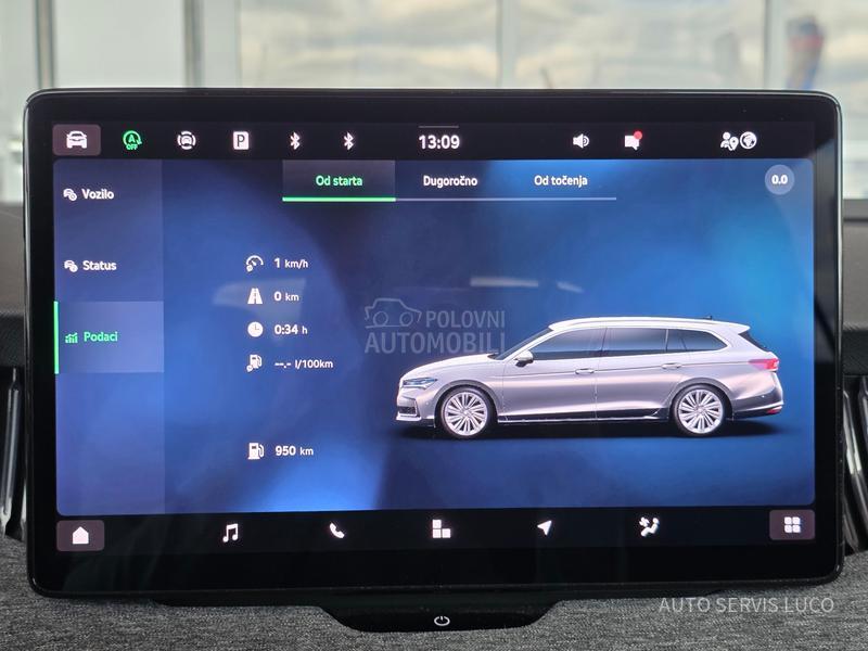 Škoda Superb 2.0 TDI test model