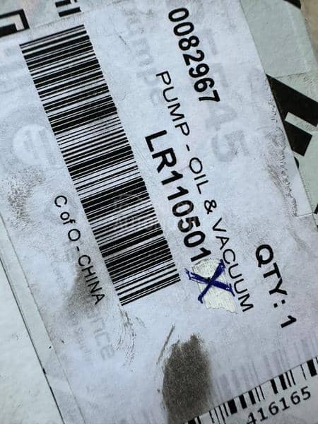 JLR uljna pumpa LR110501