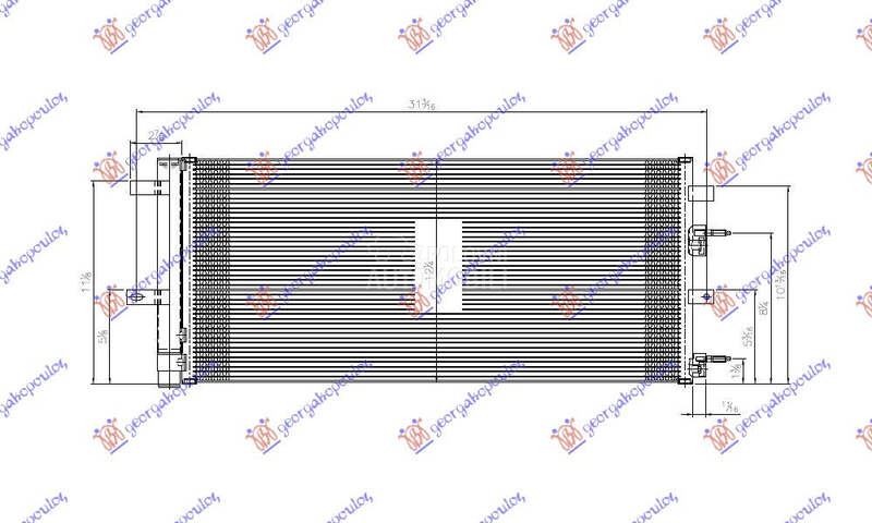 HLADNJAK KLIME BENZIN/DIZEL (6