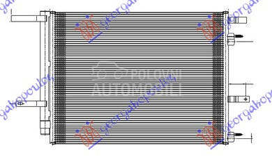 HLADNJAK KLIME 2.5 BENZIN (600