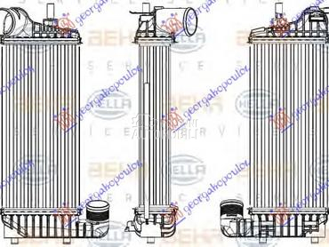 HLADNJAK INTERKULERA 1.6 TDCi za Ford Tourneo Connect od 2019. do 2022. god.