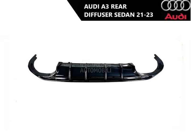 Zadnji difuzor sedan