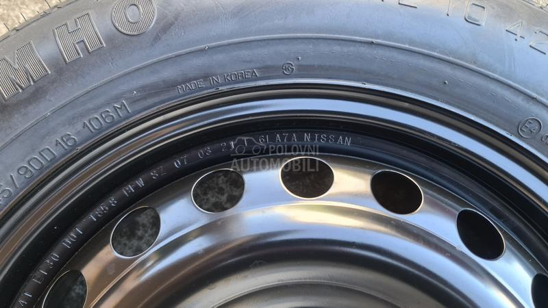 Čelične felne Nissan 16" 5 x 114.3