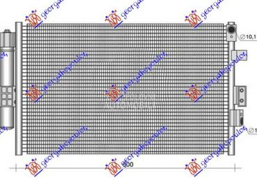 HLADNJAK KLIME 1.0 EcoBoost BE za Ford Focus od 2014. do 2018. god.