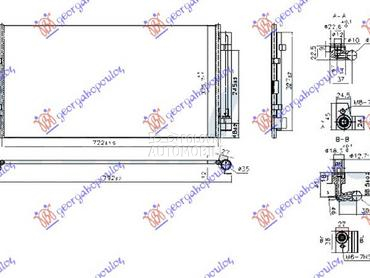 HLADNJAK KLIME BENZIN/DIZEL (6 za Ford Focus od 2022. do 2025. god.