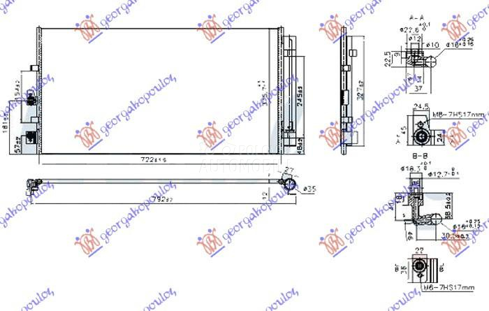 HLADNJAK KLIME BENZIN/DIZEL (6