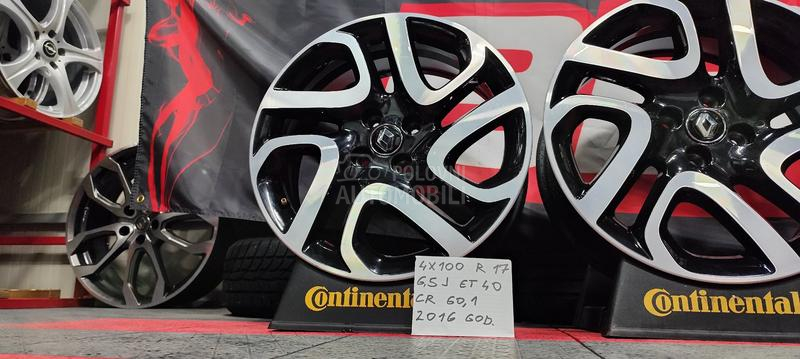 Aluminijumske felne  17" 4 x 100