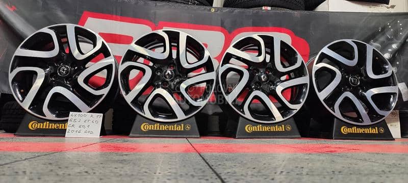 Aluminijumske felne  17" 4 x 100