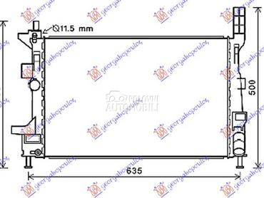HLADNJAK MOTORA 1.5 TDCi ECOne za Ford Kuga od 2020. do 2024. god.